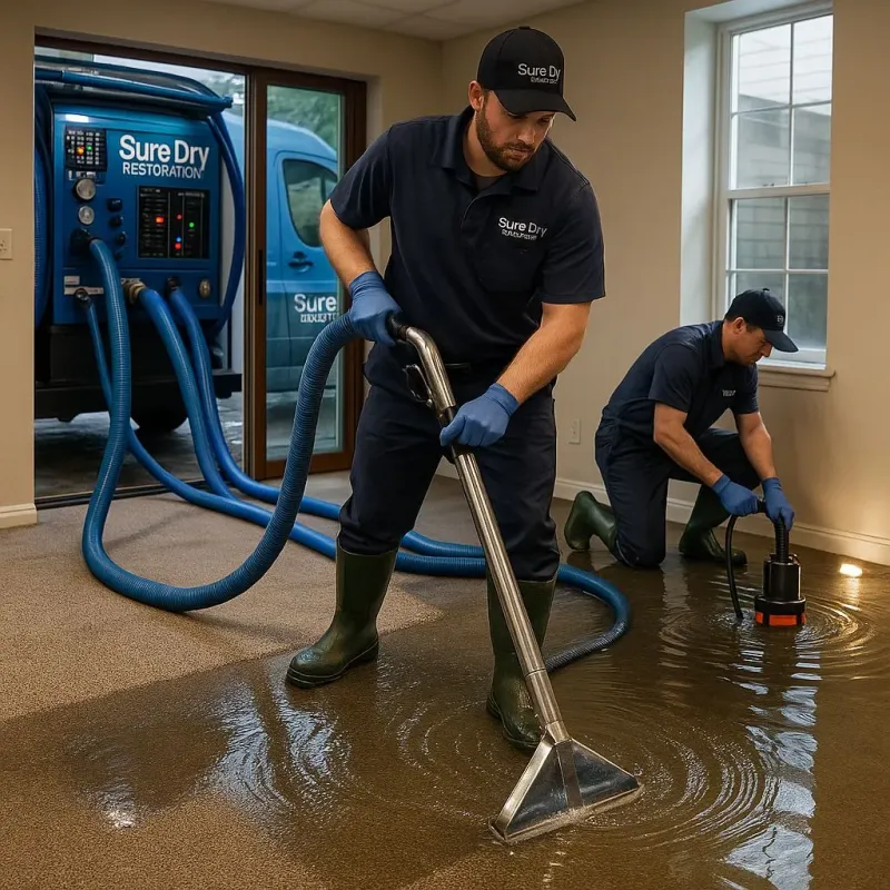 Water Extraction and Removal process in Tamarac, FL